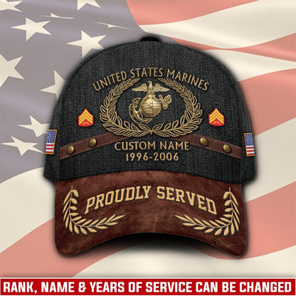 US Marine Corps – Classic Cap – Denim Design
