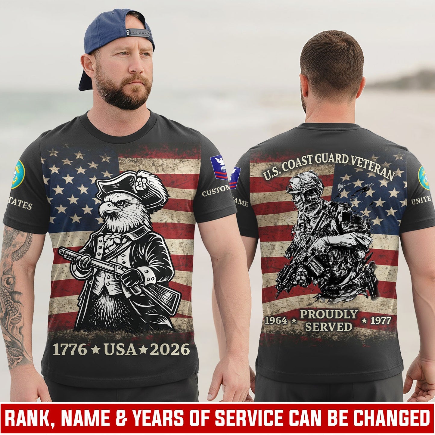 U.S Coast Guard – T-shirt – Liberty Valor 250