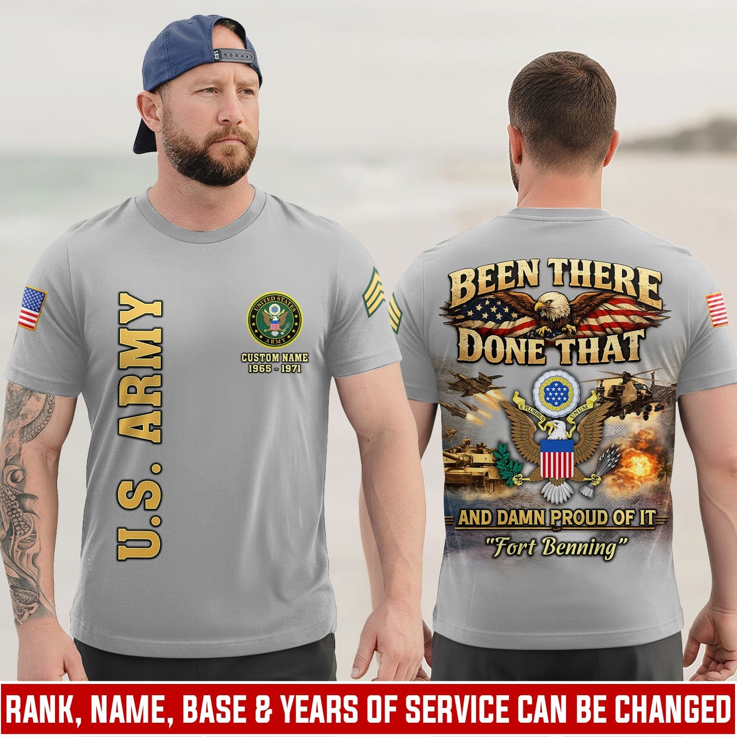 U.S Army – T-shirt –  BEEN THERE DONE THAT