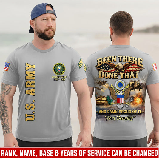 U.S Army – T-shirt –  BEEN THERE DONE THAT
