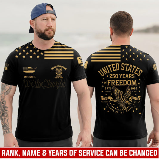 U.S Coast Guard – T-shirt – United States 250 Legacy