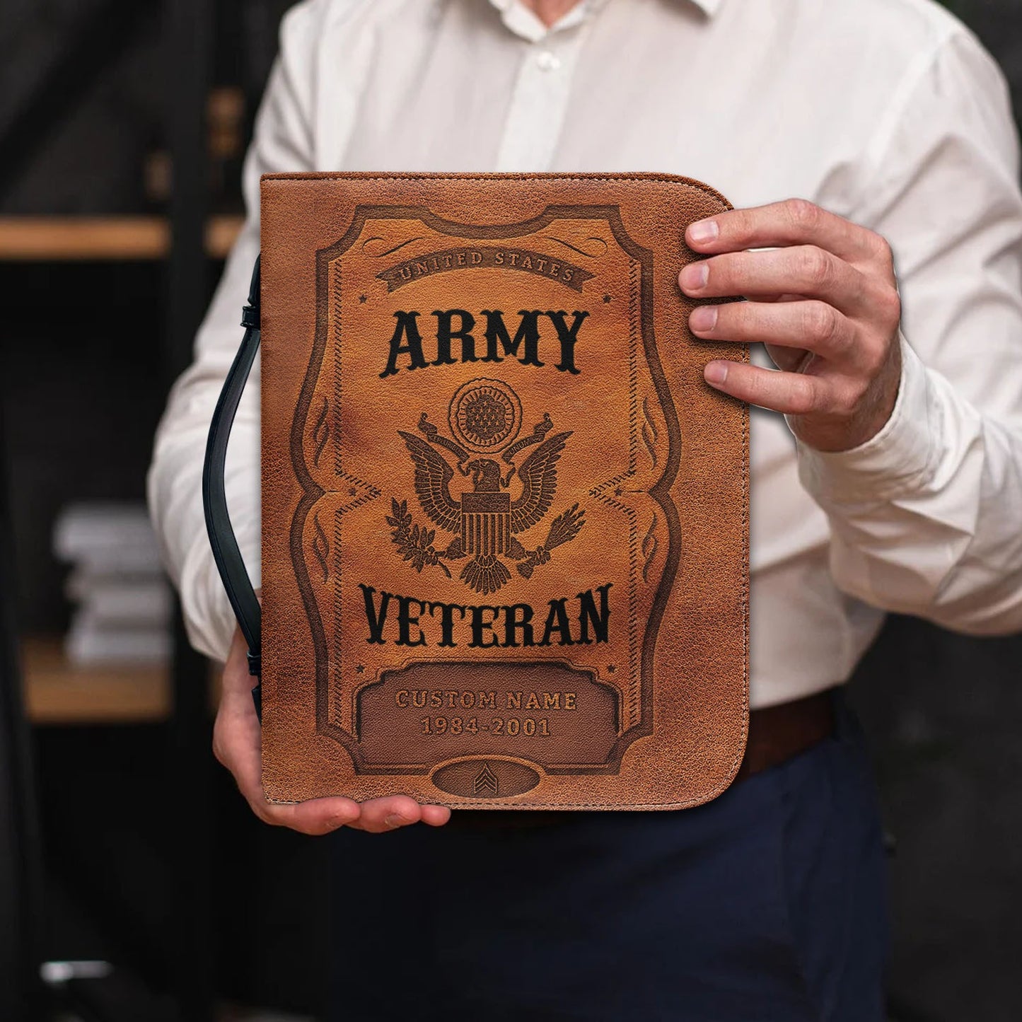 US Army – Bible Cover – Veteran Heritage Folio