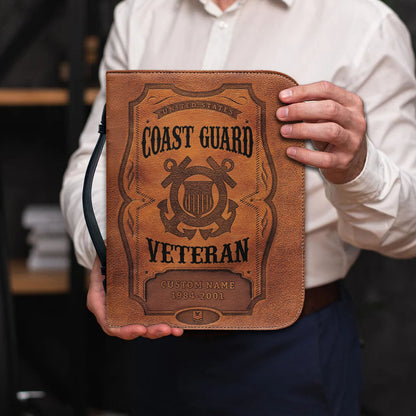 US Coast Guard – Bible Cover – Veteran Heritage Folio