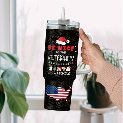 US Marine Corps, E 7 Marines Gunnery Sergeant – Stainless Steel Tumbler 40oz