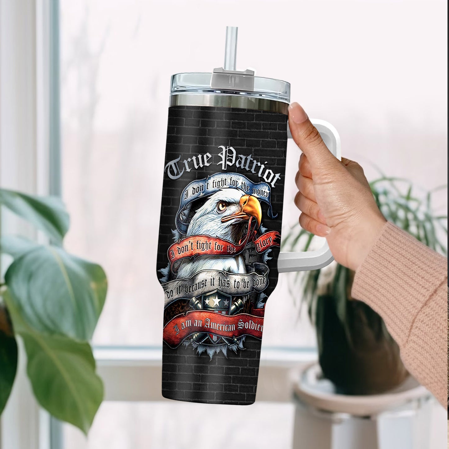 US Army, E 4 Army Corporal – Stainless Steel Tumbler 40oz