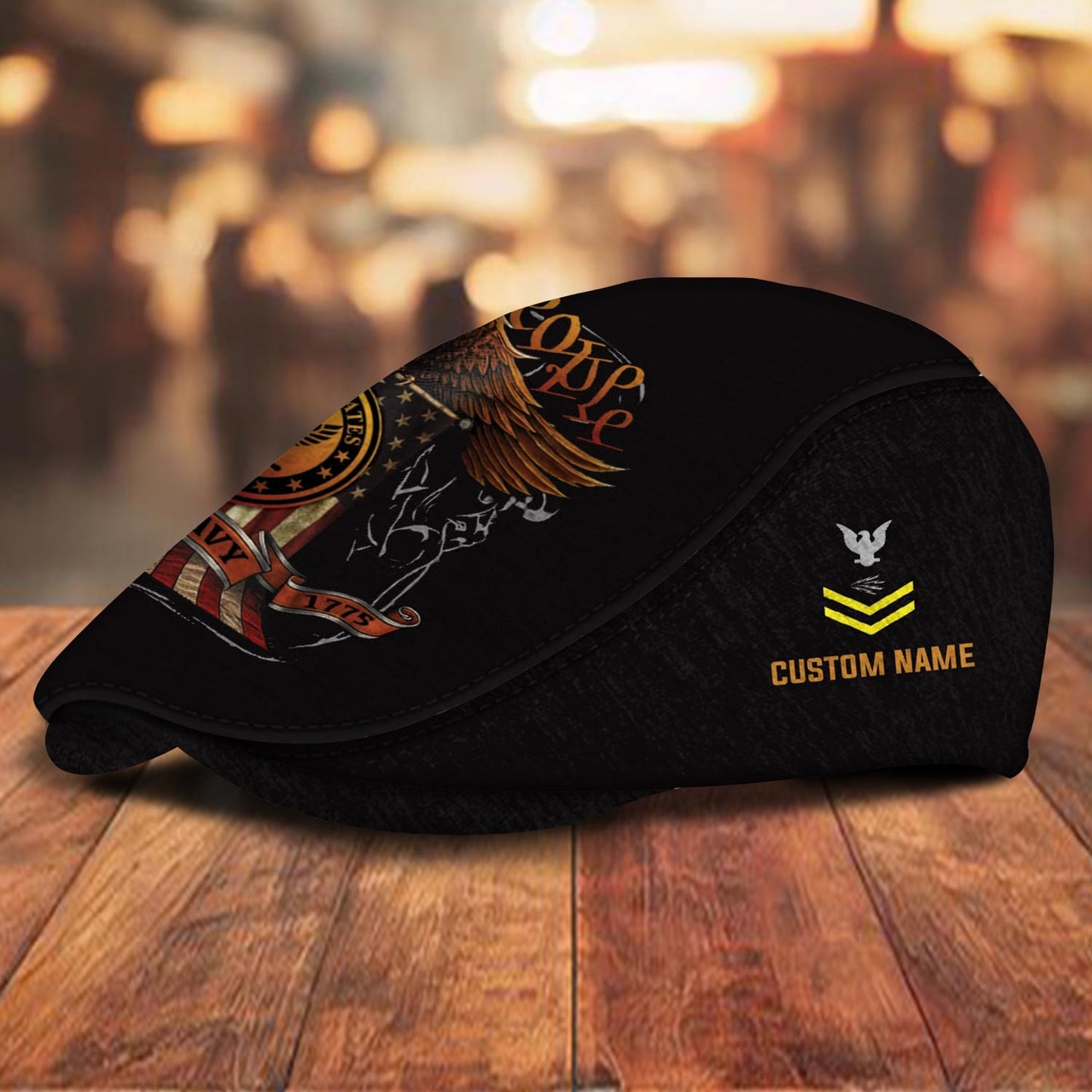 Custom U.S. Navy Jeff Cap – Service & Sacrifice