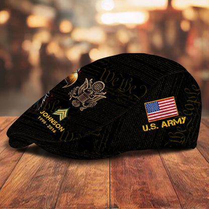 Custom U.S. Army Jeff Cap – Semper Paratus