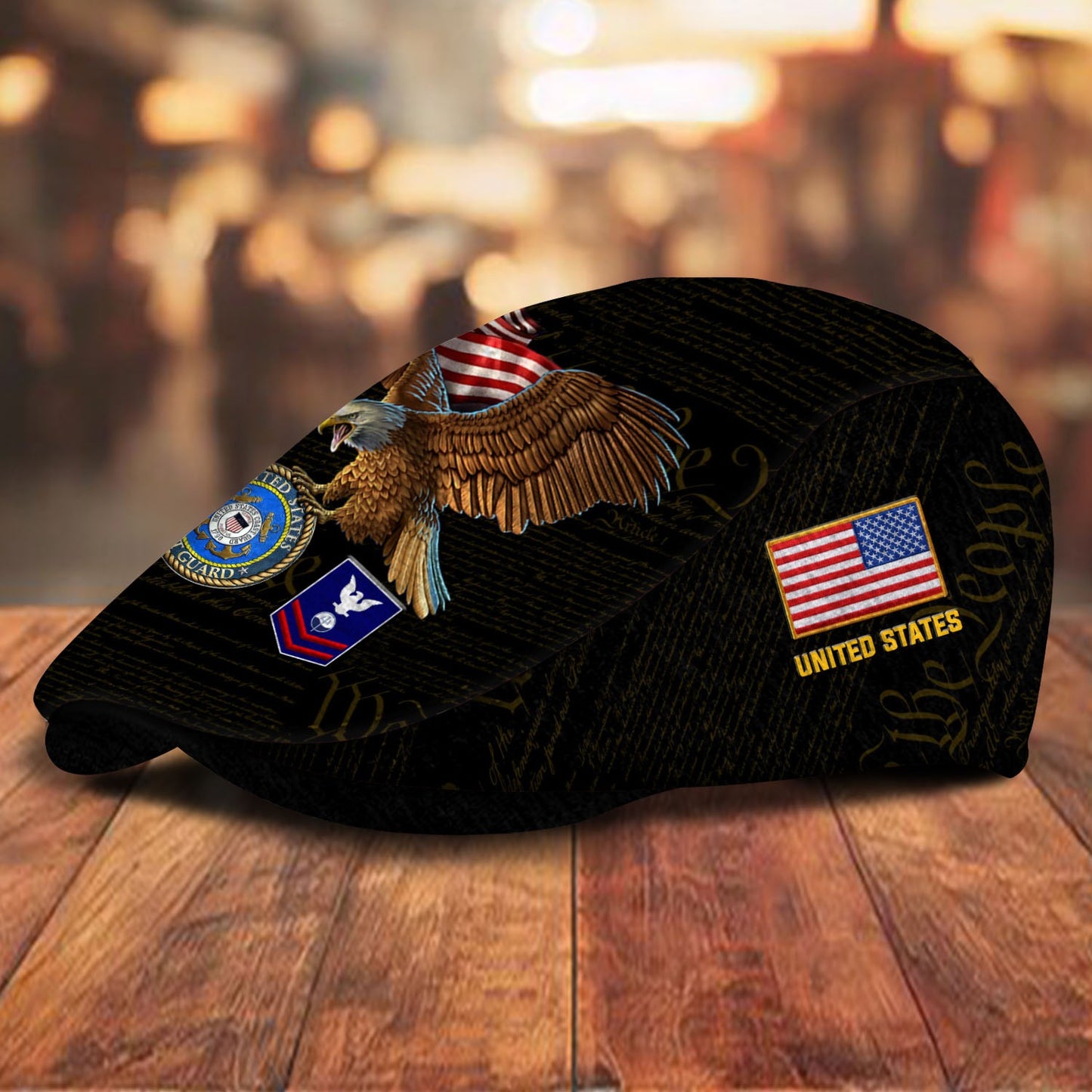 Custom U.S. Coast Guard Jeff Cap – American Eagle Valor