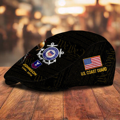 Custom U.S. Coast Guard Jeff Cap – Semper Paratus