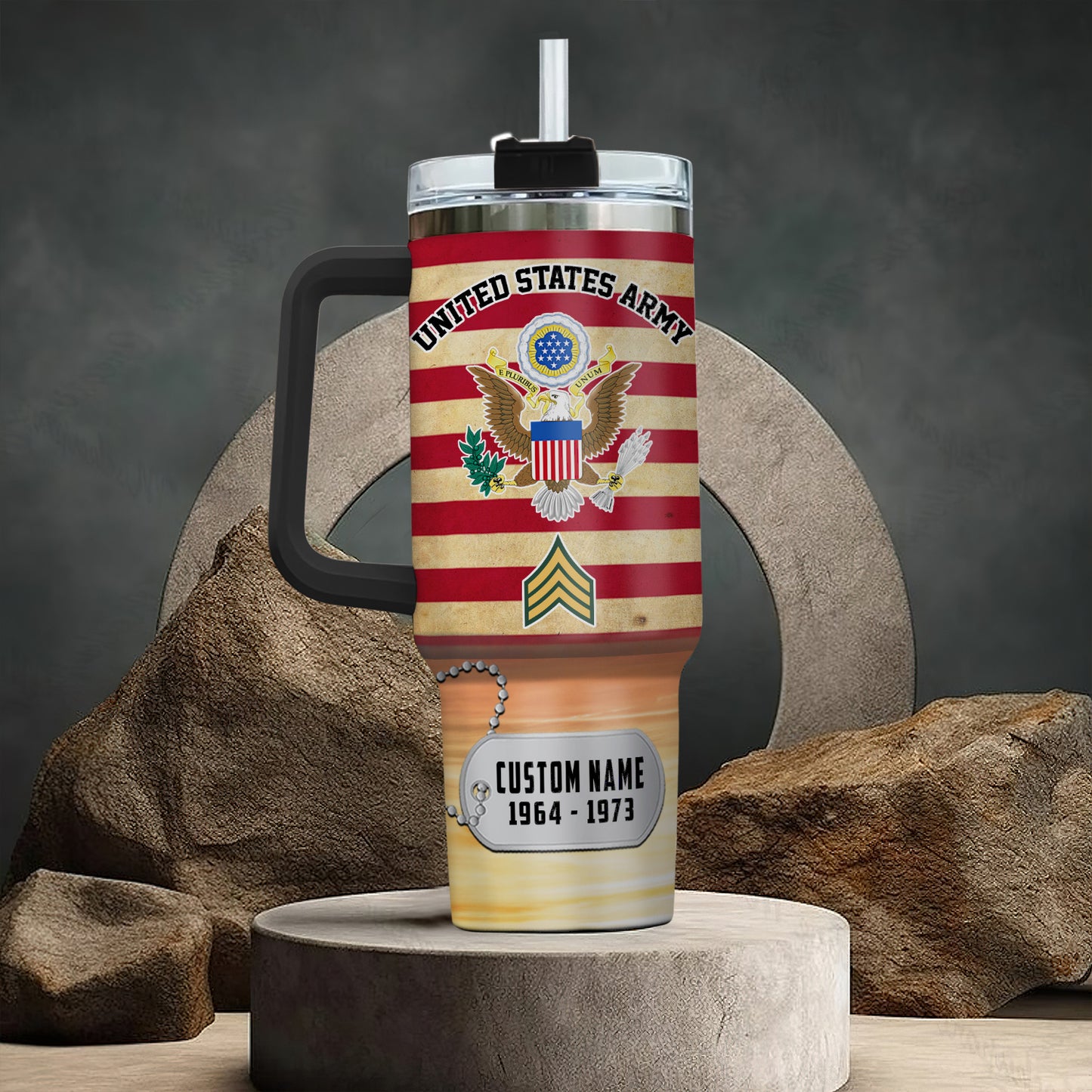 US Army – Tumbler 40oz - Home Of The Free