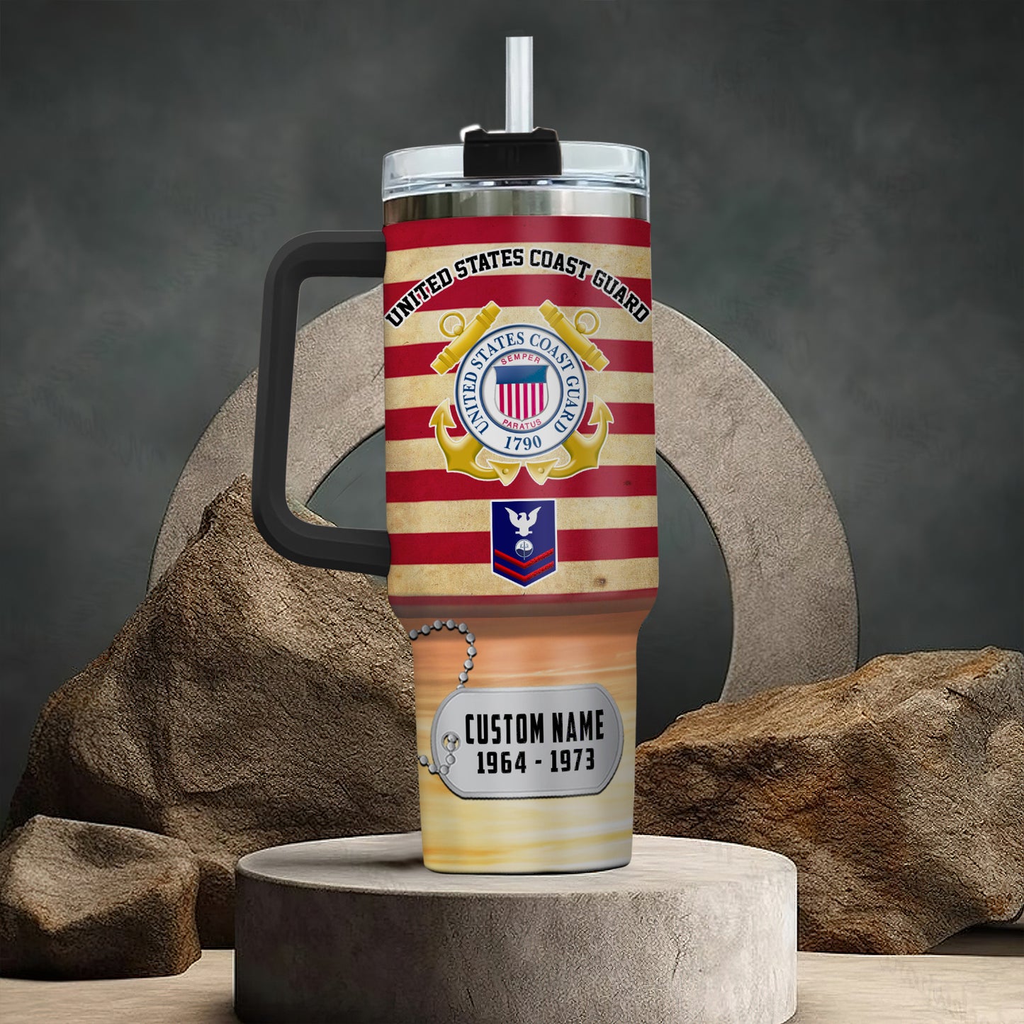 US Coast Guard – Tumbler 40oz - Home Of The Free