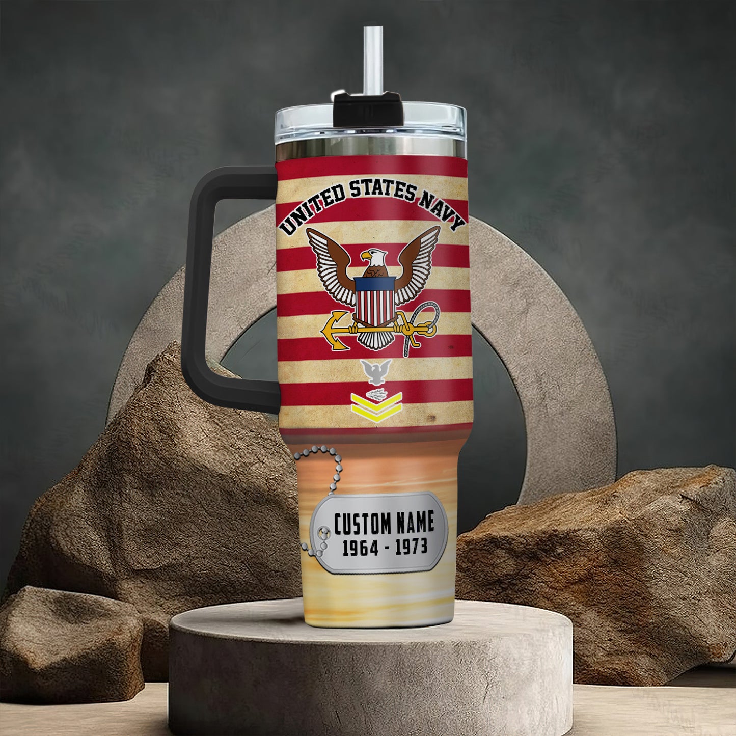 US Navy – Tumbler 40oz - Home Of The Free