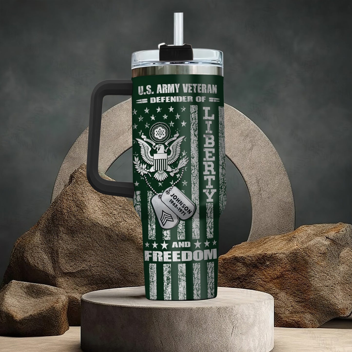 US Army – Tumbler 40oz - Freedom is not free, We paid for It