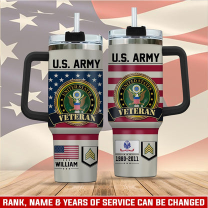 US Army - Tumbler 40oz - No One Gets Left Behind