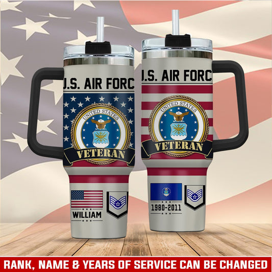 US Air Force - Tumbler 40oz - No One Gets Left Behind