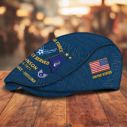 Custom U.S. Air Force Jeff Cap – Thank a Veteran