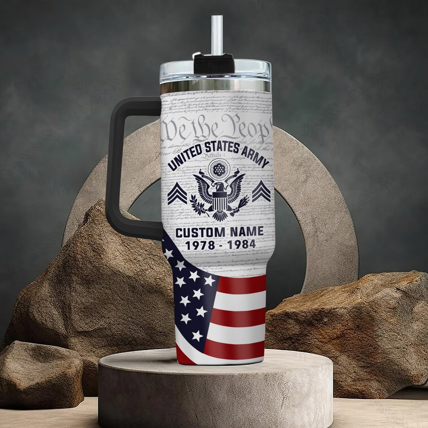 US Army – Tumbler 40oz - Built by Service