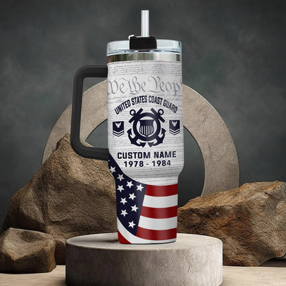 US Coast Guard – Tumbler 40oz - Built by Service
