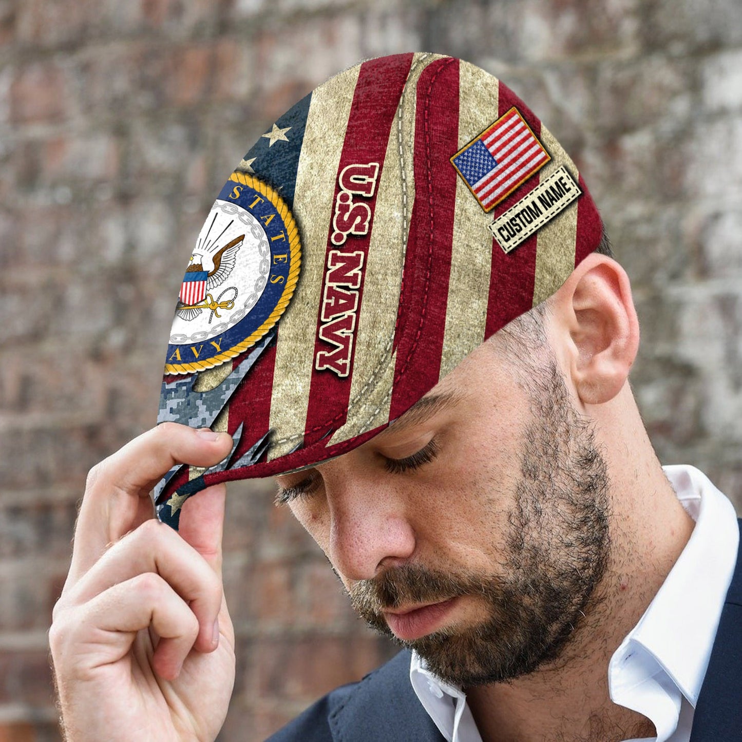 Custom U.S. Air Force Jeff Cap – Served With Pride