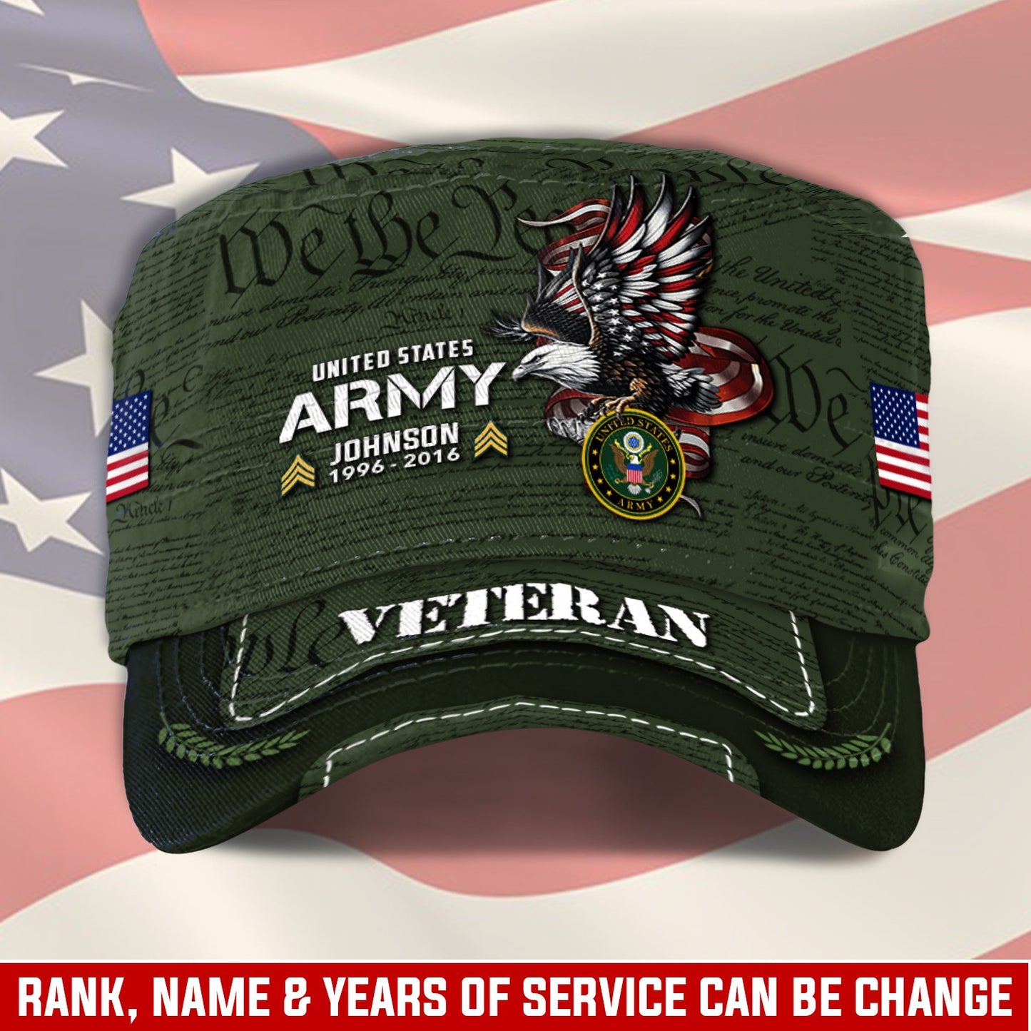 US Army – Military Cap –  We the people