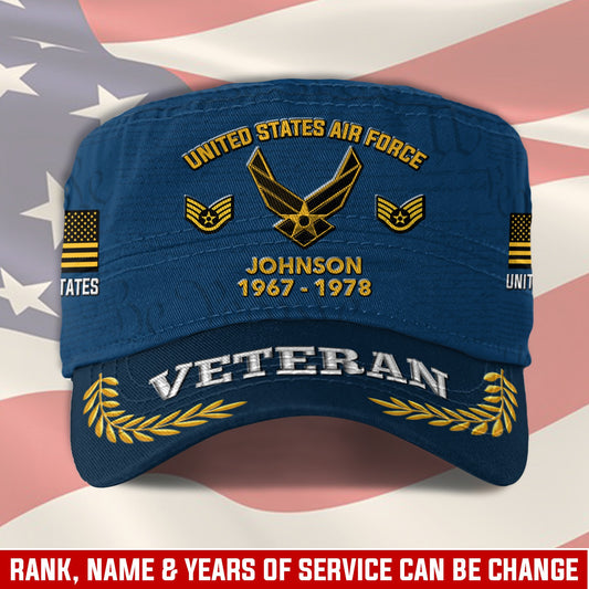 US Air Force – Military Cap -  Freedom Over Fear