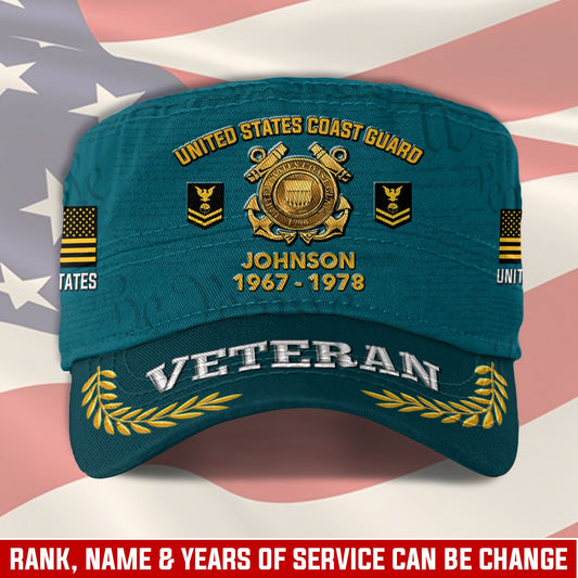 US Coast Guard – Military Cap - Freedom Over Fear