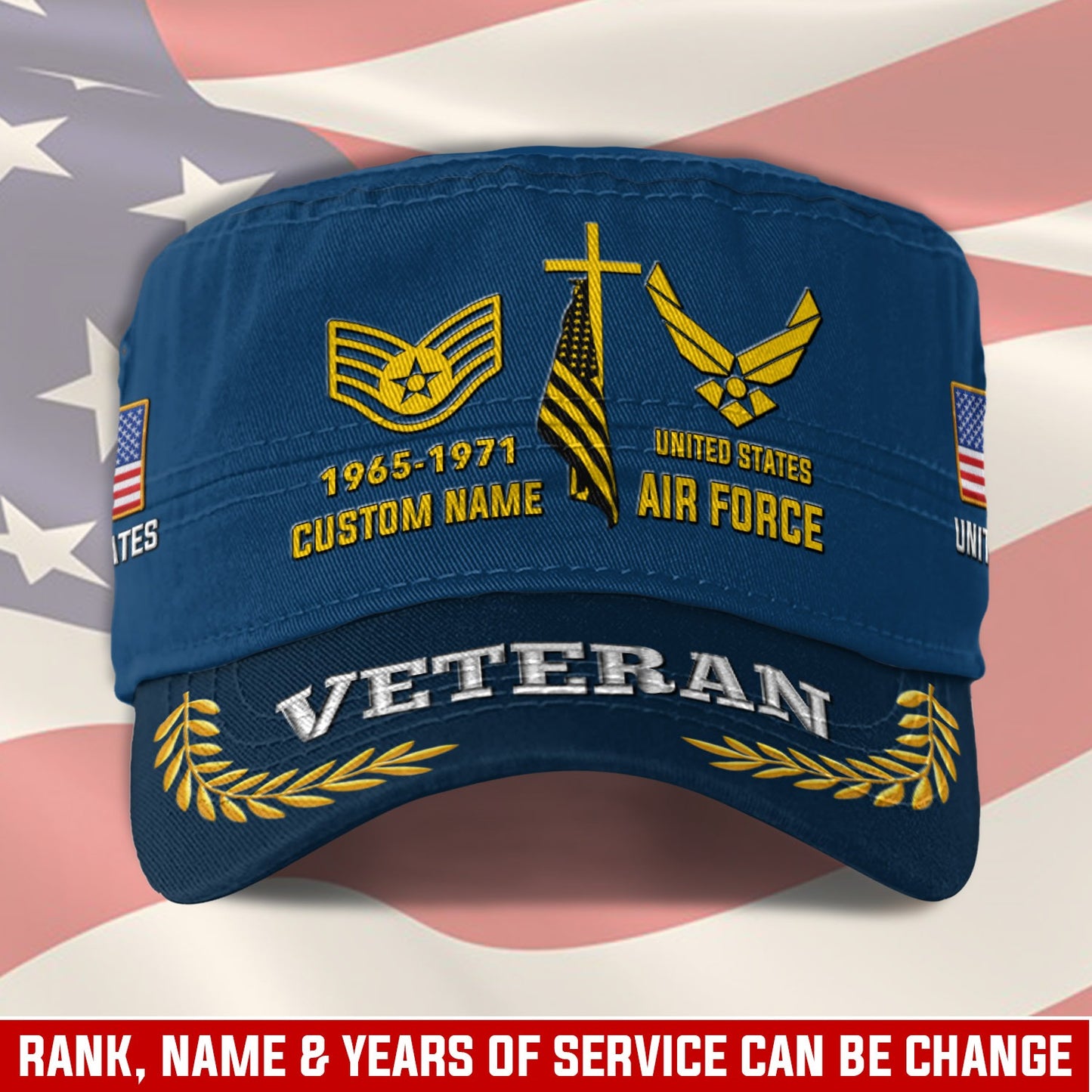 US Air Force – Military Cap -  Lest We Forget