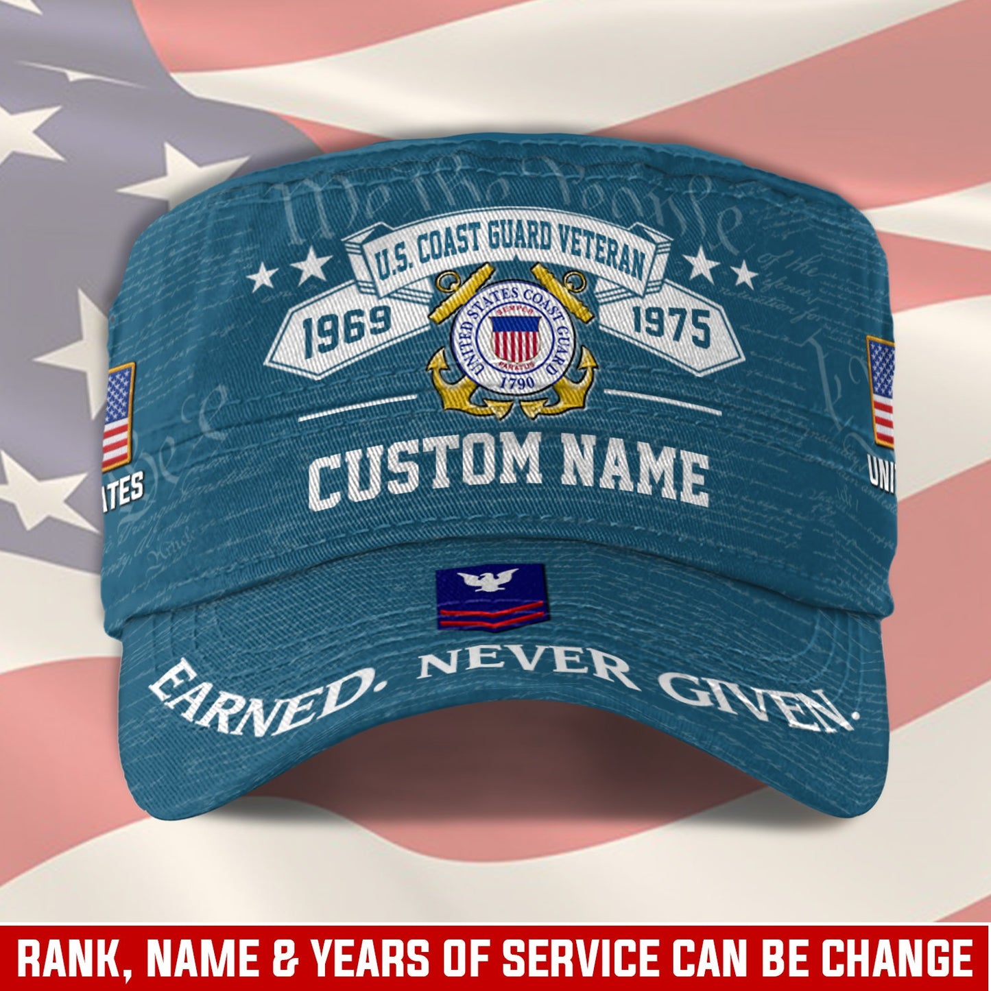 US Coast Guard – Military Cap - All Gave Some, Some Gave All