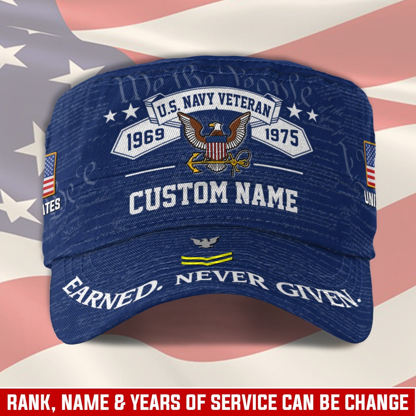 US Navy – Military Cap - All Gave Some, Some Gave All
