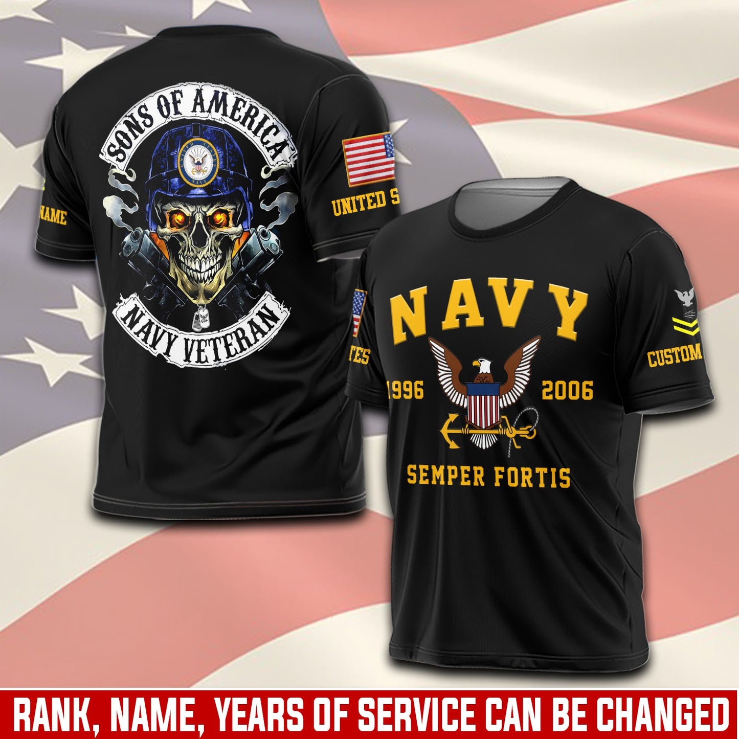 U.S Navy – T-shirt – Son of America