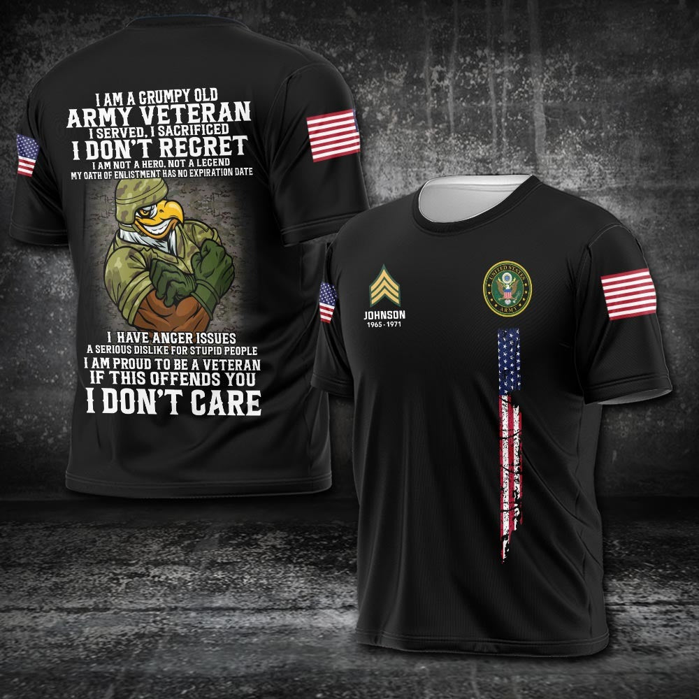 U.S Army – T-shirt – PROUD TO BE A VETERAN