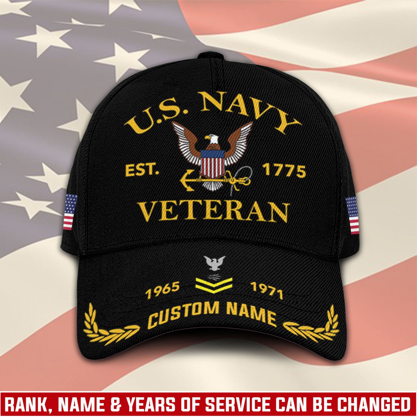 US Navy – Classic Cap – Veteran