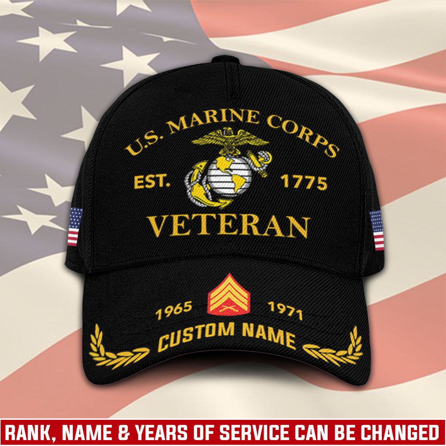 US Marine Corps – Classic Cap – Veteran
