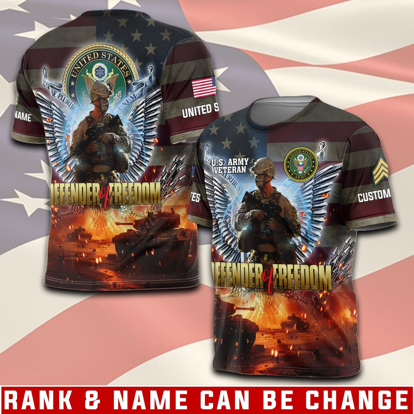 U.S Army – T-shirt –  Cinematic Battle Emblem