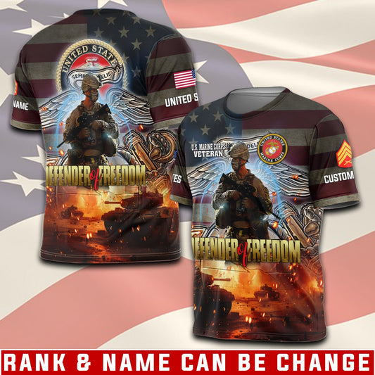 U.S Marine Corps – T-shirt – Cinematic Battle Emblem