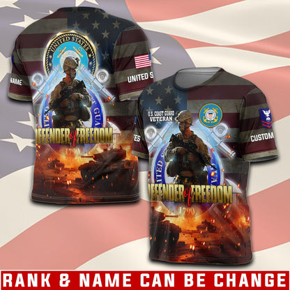 U.S Coast Guard – T-shirt – Cinematic Battle Emblem