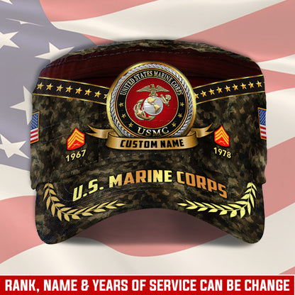 US Marine Corps – Military Cap - Gold Camo
