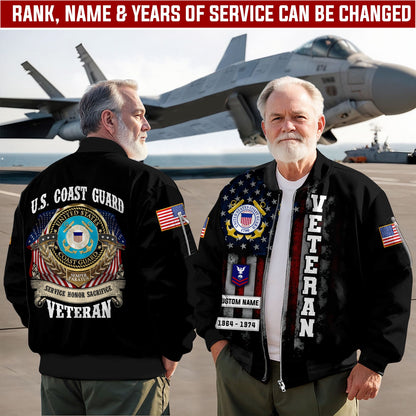 U.S Coast Guard – T-shirt – SACRIFICE HONOR SERVICE