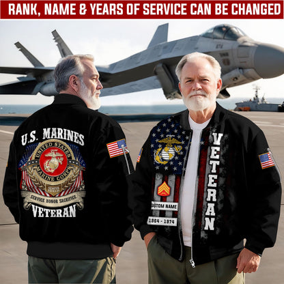 U.S Marine Corps – T-shirt – SACRIFICE HONOR SERVICE