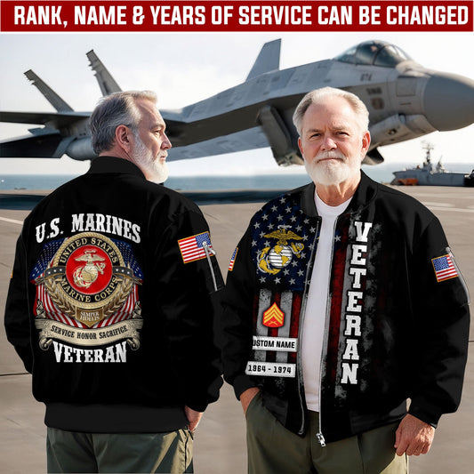 U.S Marine Corps – T-shirt – SACRIFICE HONOR SERVICE