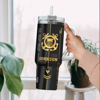 US Coast Guard – Tumbler 40oz - Classic Military Tribute