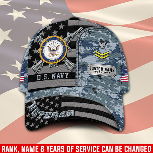 US Navy – Classic Cap –  Veteran Camo