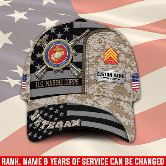 US Marine Corps – Classic Cap –  Veteran Camo