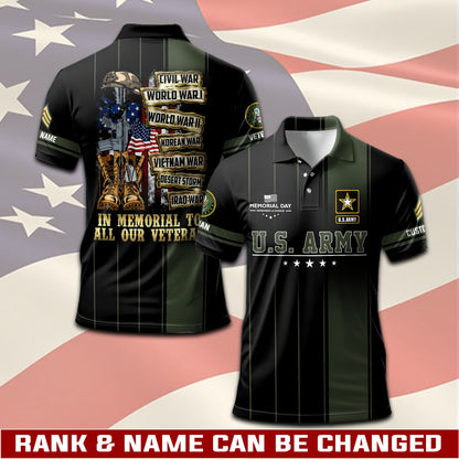 U.S Army – T-shirt –  Freedom Valor Tribute