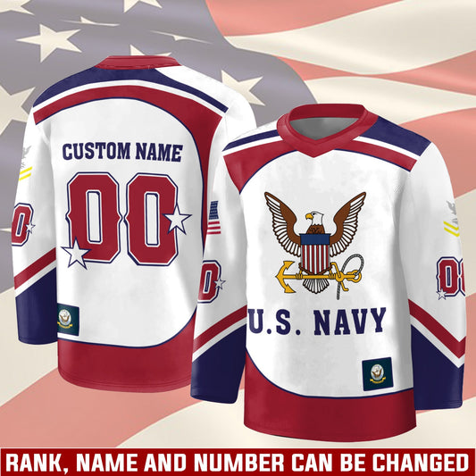 US Navy – Hockey Jersey – Patriot Freedom Jersey