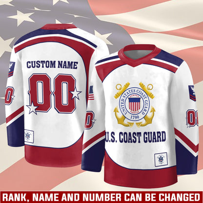 US Coast Guard – Hockey Jersey – Patriot Freedom Jersey