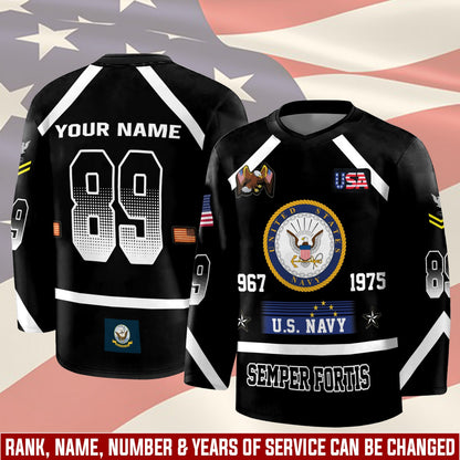 US Navy – Hockey Jersey – Tactical Number Jersey