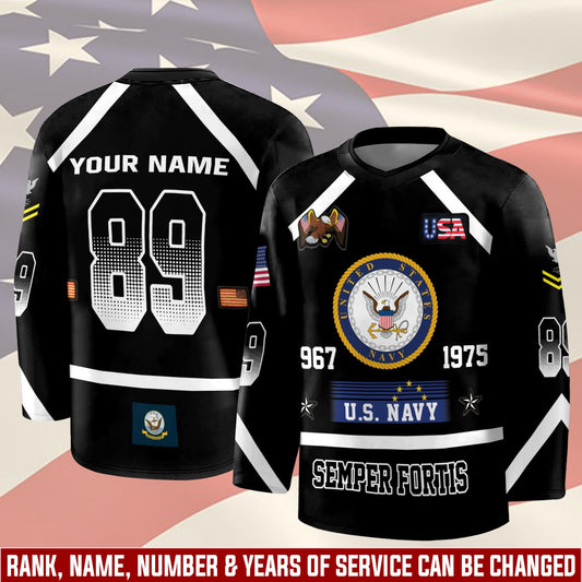 US Navy – Hockey Jersey – Tactical Number Jersey