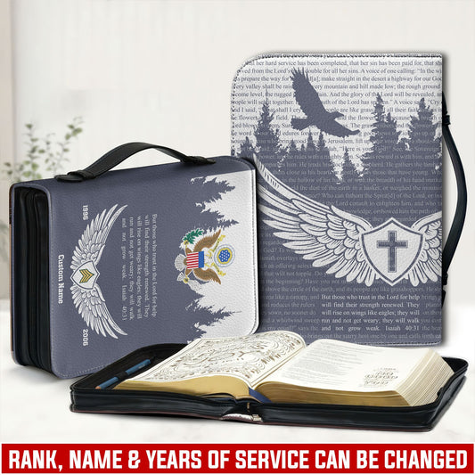 US Army – Bible Cover – Guardian Wings Cross