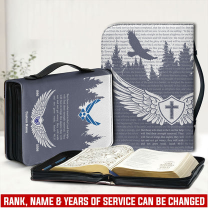 US Air Force – Bible Cover – Guardian Wings Cross